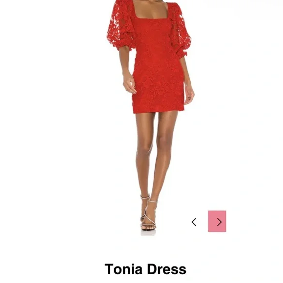sachin and babi light blue dress Dusty Rose